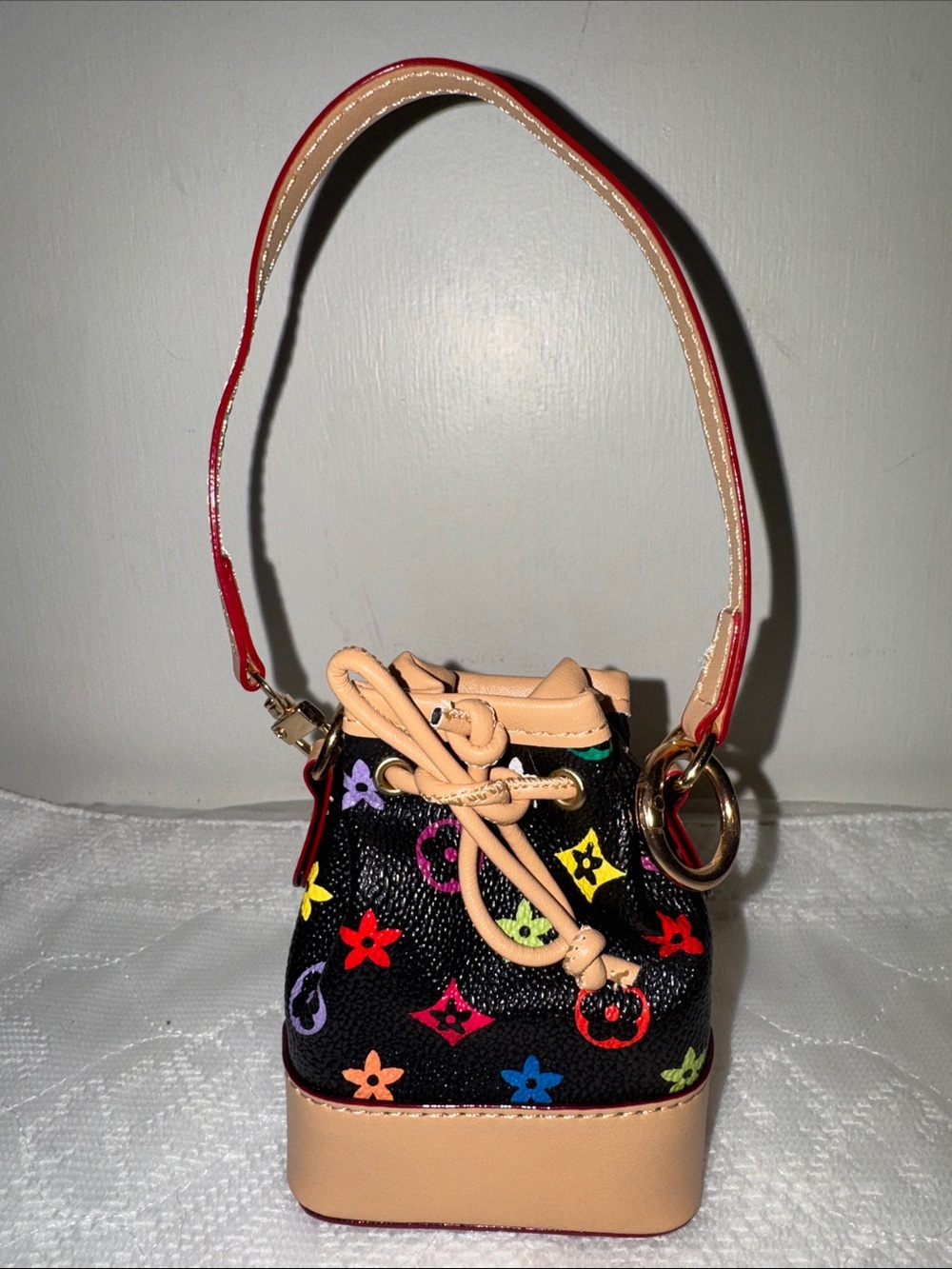 Monogram Mini Bag Charm - Picture 4 of 6